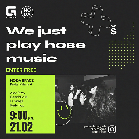 WE JUST PLAY HOUSE MUSIC